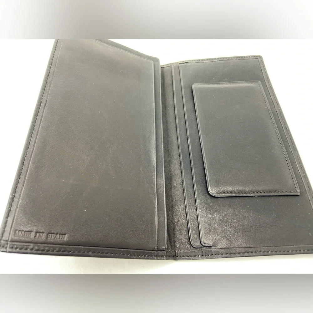 Vintage Men’s Leather wallet‎ Soft Spain Black